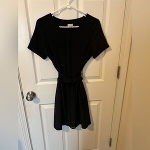 Cremieux Women’s Mini Dress Black Pockets Size Small